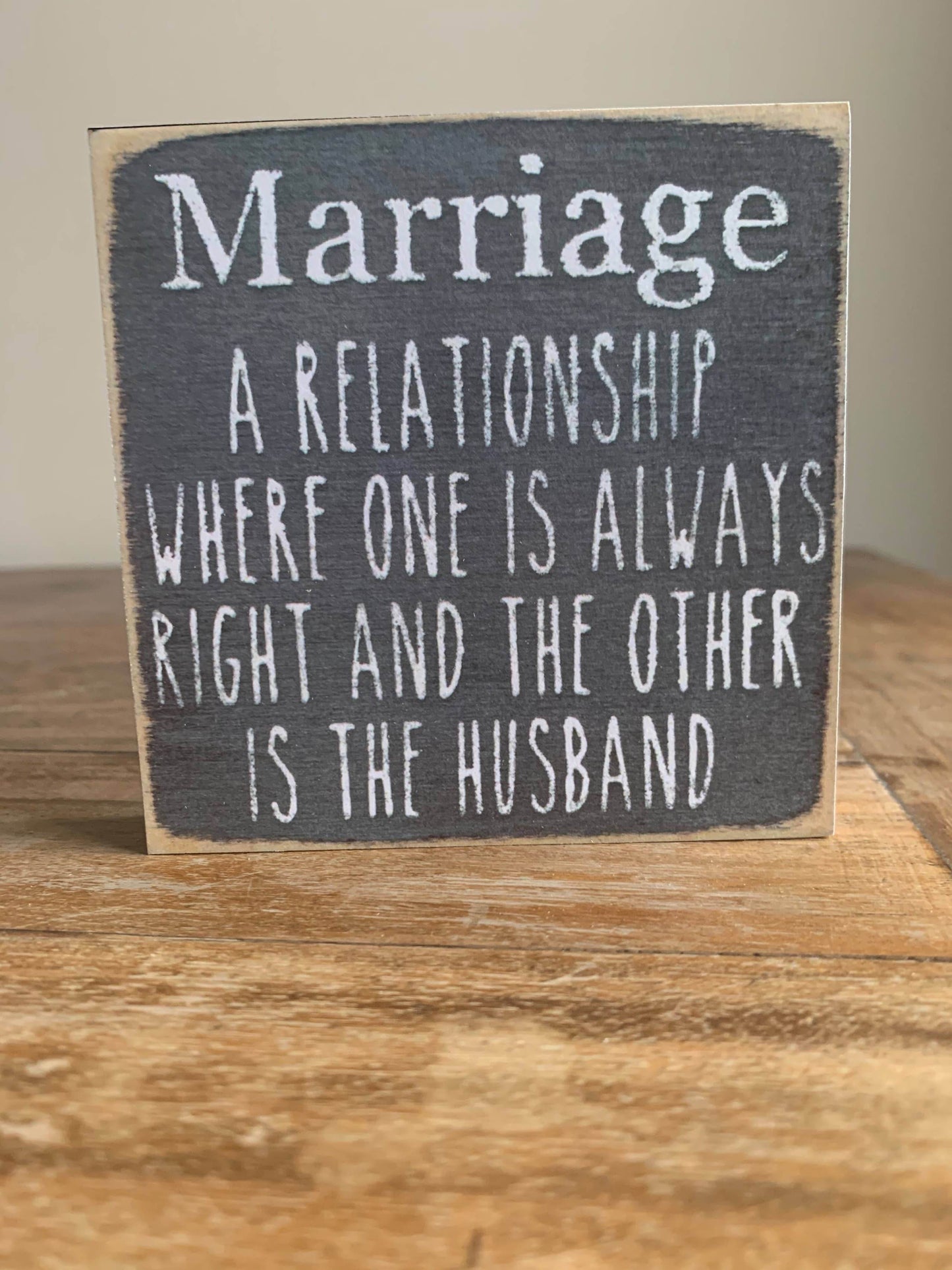 4X4- Marriage- Signs - 7 Semicolon Couture