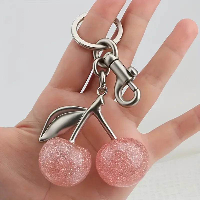 Cherry Resin Keychain/Bag Charm - 7 Semicolon Couture
