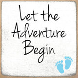 5x5- Adventure boy- Sign - 7 Semicolon Couture