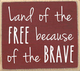 3x3-Brave- Sign - 7 Semicolon Couture