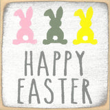 5X5- Happy Easter Pastel- Sign