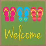 4X4- Welcome- Sign - 7 Semicolon Couture