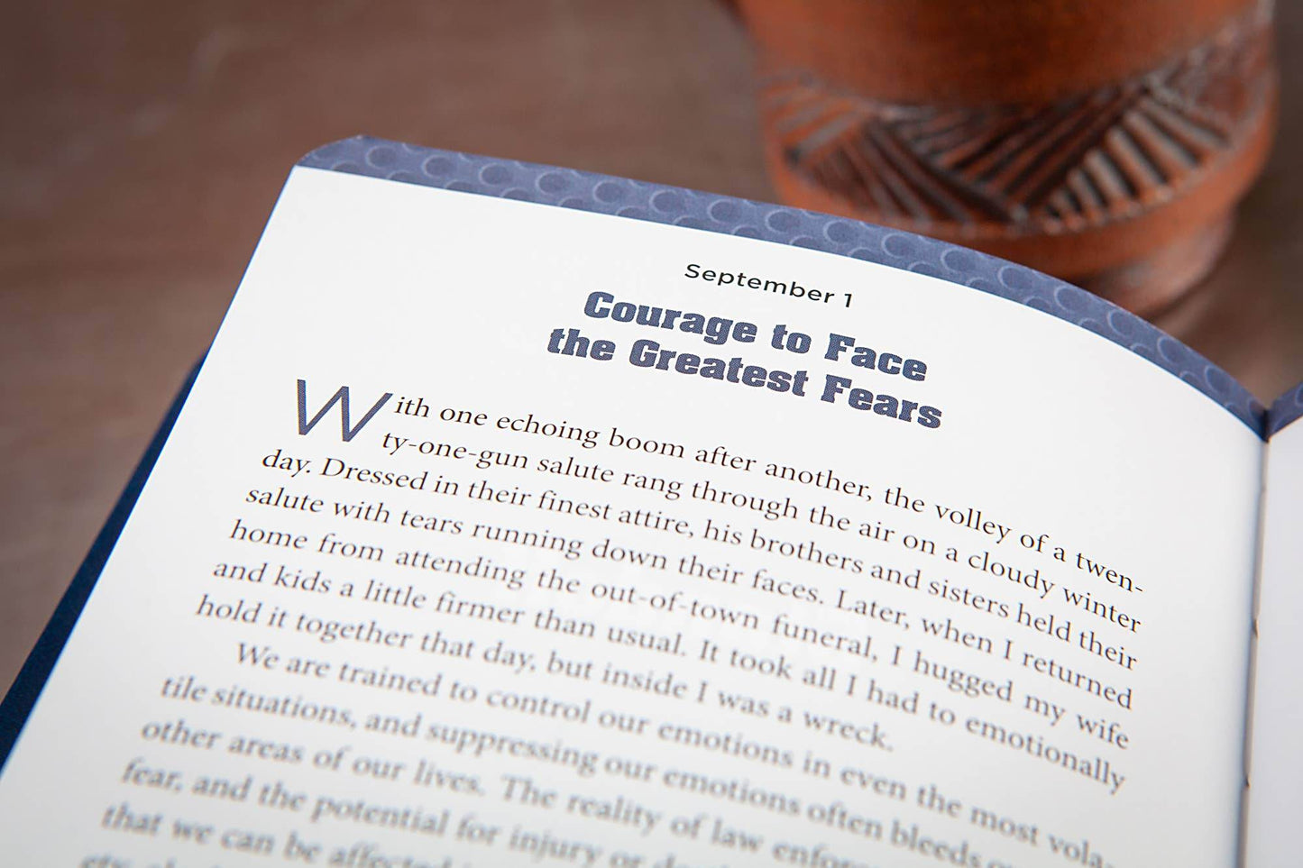Devotional for Law Enforcement- Behind the Badge - 7 Semicolon Couture