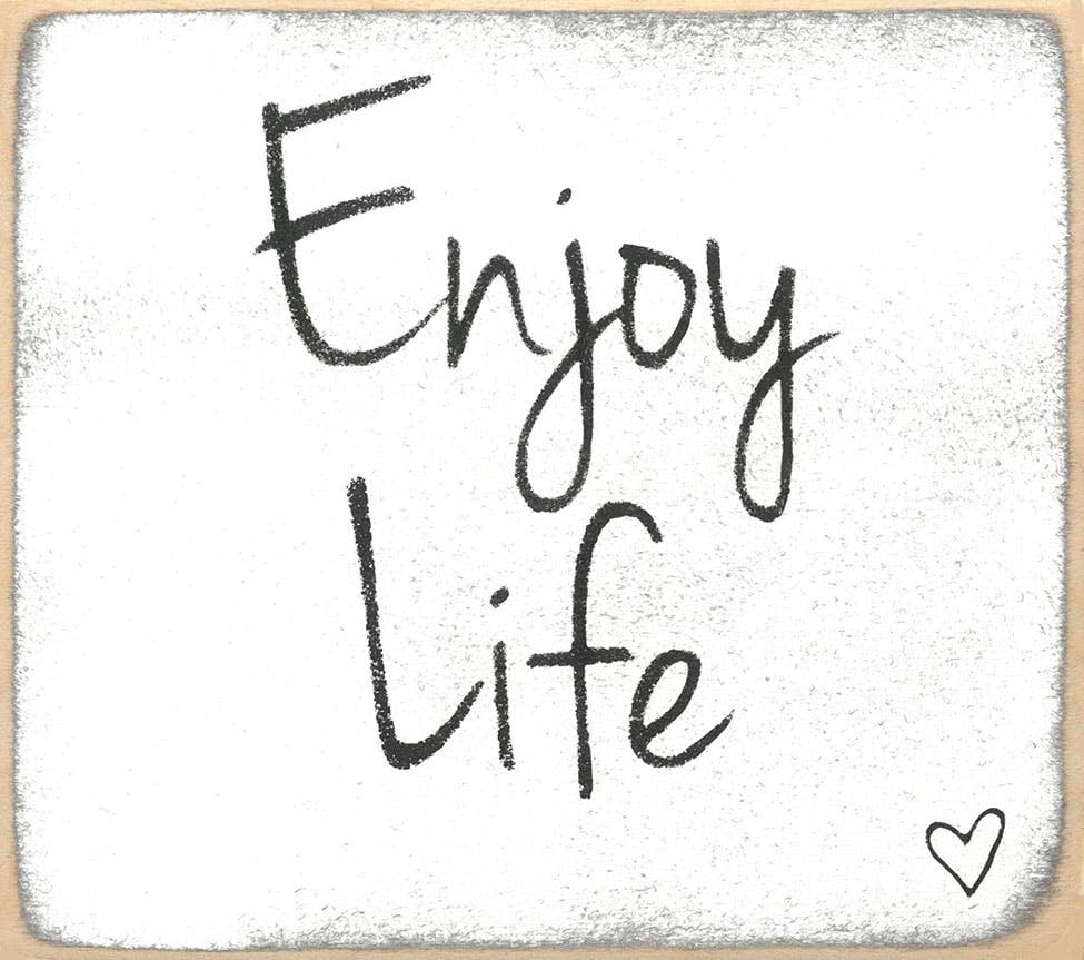 3X3-Enjoy Life SIGN