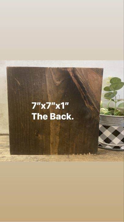 7x7- YOU DON'T HAVE TO BE CRAZY TO BE MY FRIEND- Sign