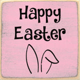 4X4- Happy Easter- Sign
