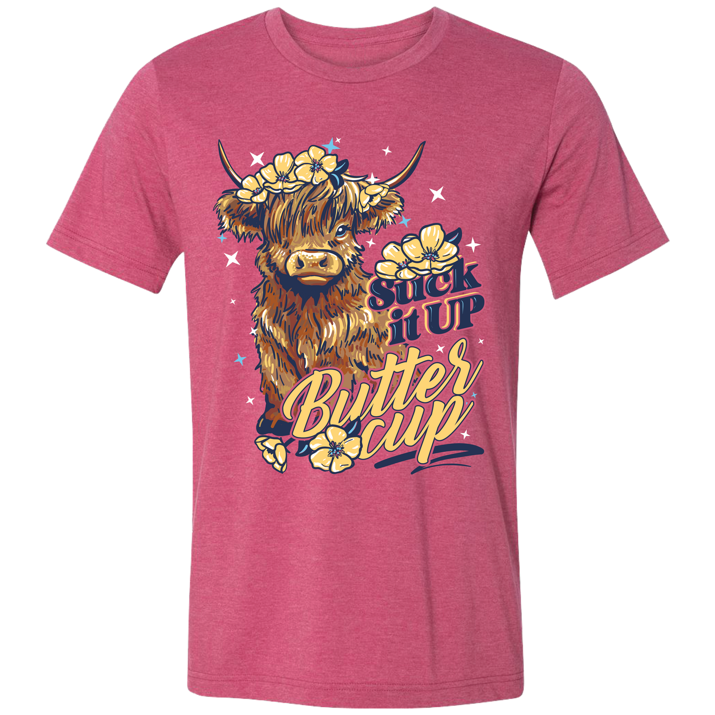 Buttercup Southern Sassy Country Western Lulu Mac Short Sleeve Graphic Tee