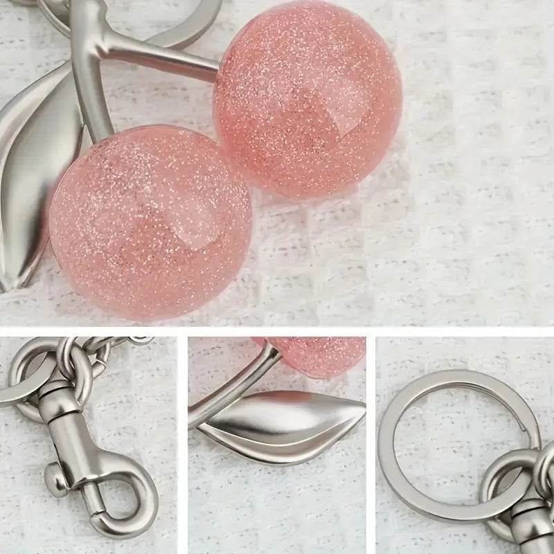 Cherry Resin Keychain/Bag Charm - 7 Semicolon Couture
