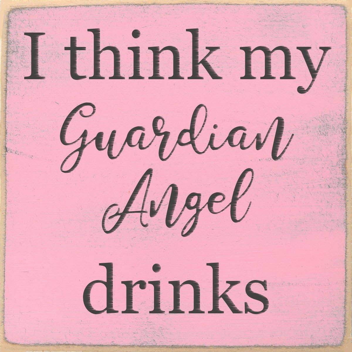 4X4- Guardian Angel- Sign - 7 Semicolon Couture