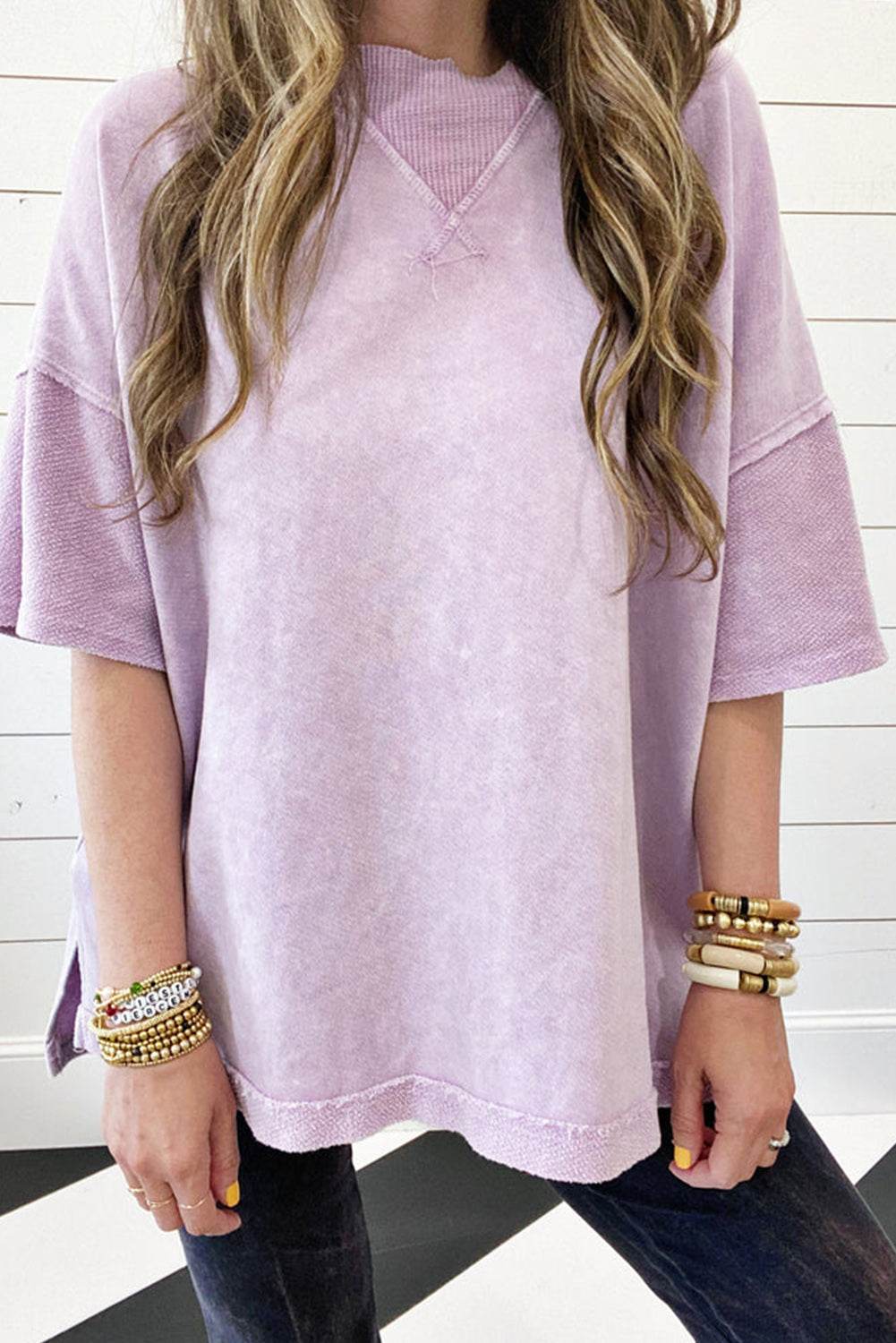 Orchid Petal Shirt - 7 Semicolon Couture