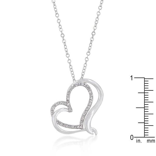 Woven Hearts Pendant - 7 Semicolon Couture