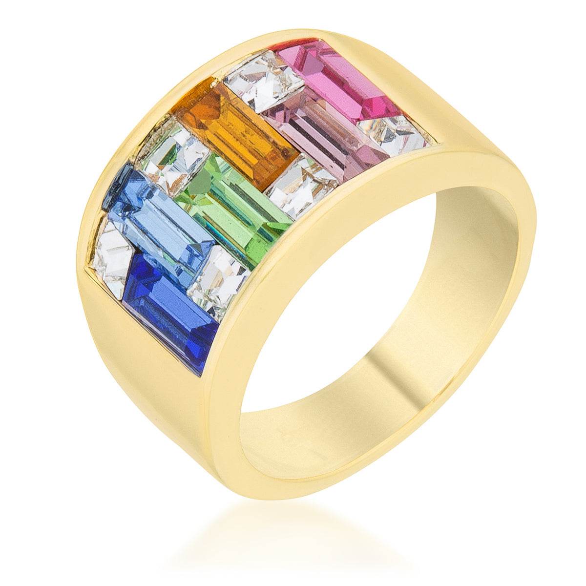 Spring Bazaar Ring - 7 Semicolon Couture