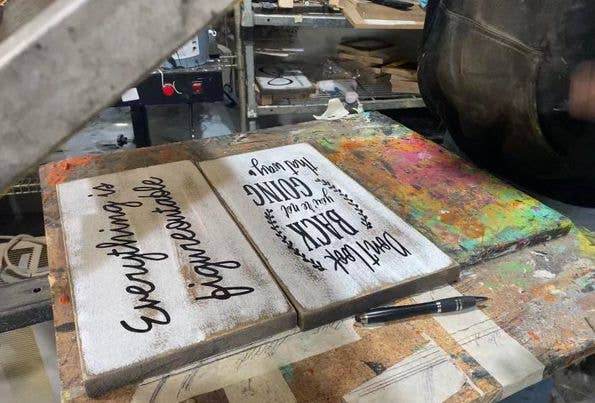 10x20- MOTHER TO THE WORLD YOU -Sign