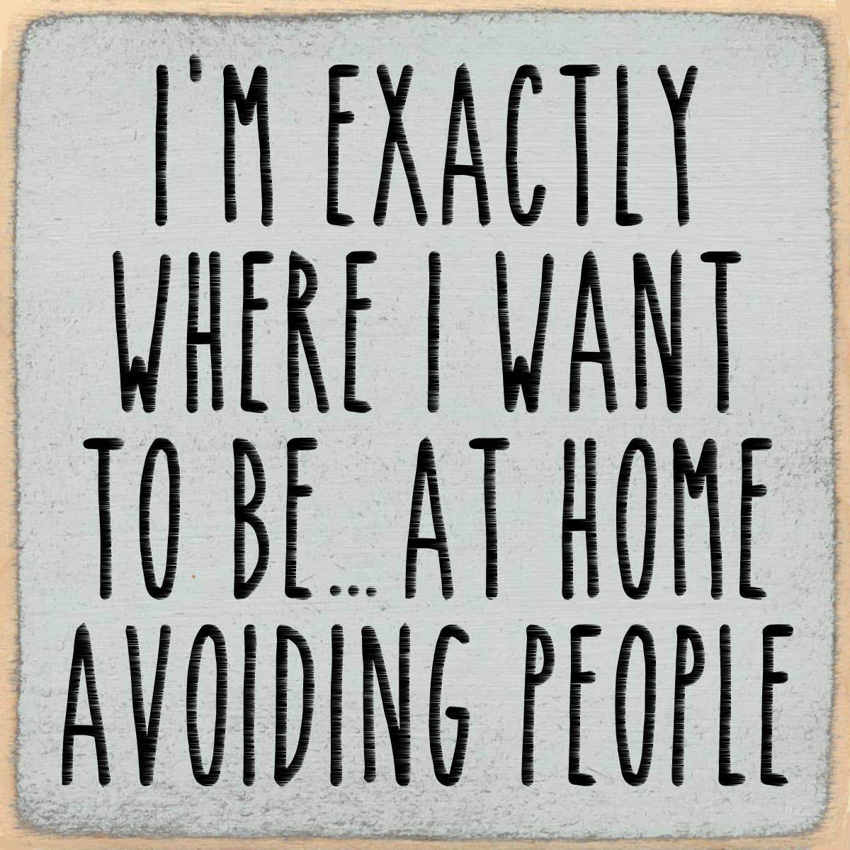 4x4- Avoiding people- Sign