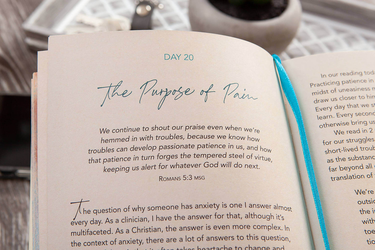 Devotional- Dear Anxiety, Let's Break Up - 7 Semicolon Couture