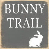 5X5- Bunny Trail- Sign