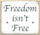 3x3- Freedom- Sign - 7 Semicolon Couture