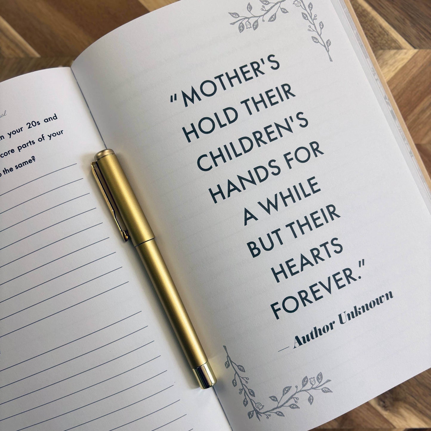 Mom, I Want to Hear Your Story; Heirloom Edition - 7 Semicolon Couture