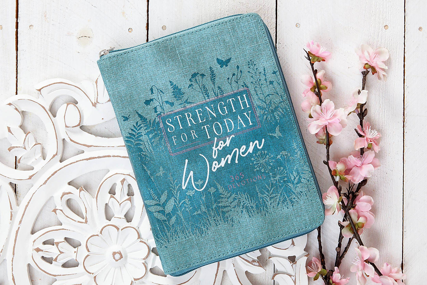 Zippered Devotional for Women- Strength for Today - 7 Semicolon Couture