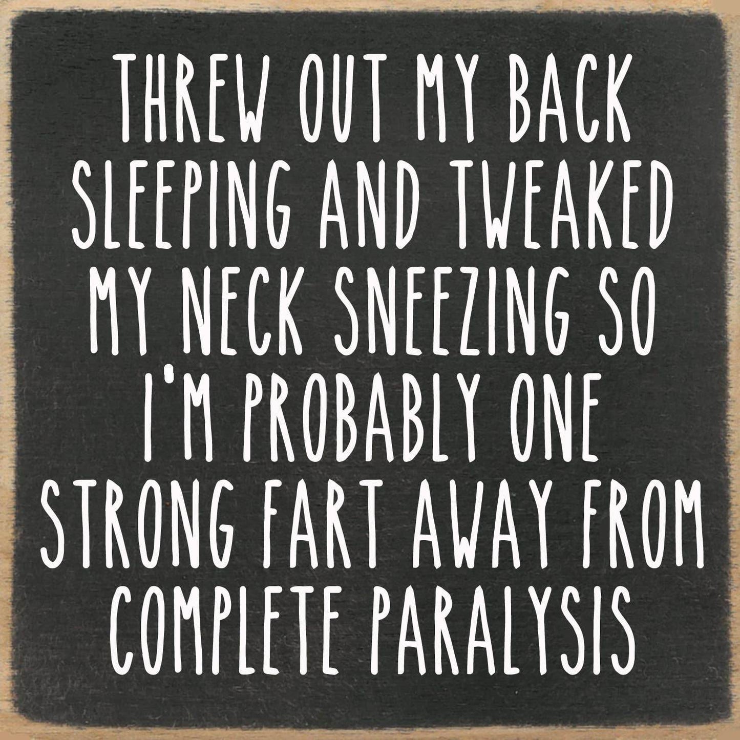 5X5- Paralysis-Sign - 7 Semicolon Couture