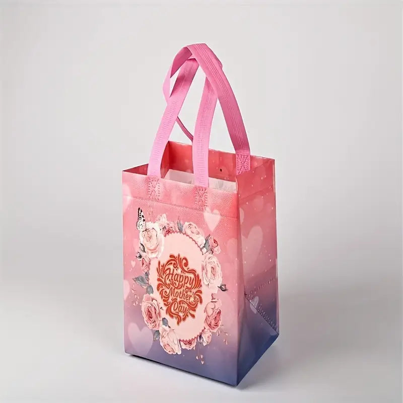 Mother's Day Non-Woven Tote Bags- Individual