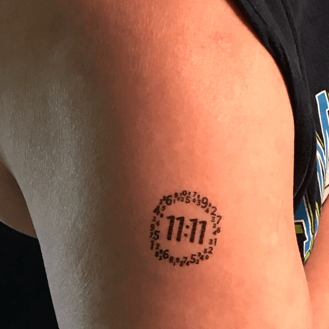 11:11 Manifestation Tattoo (pkg/3) - 7 Semicolon Couture