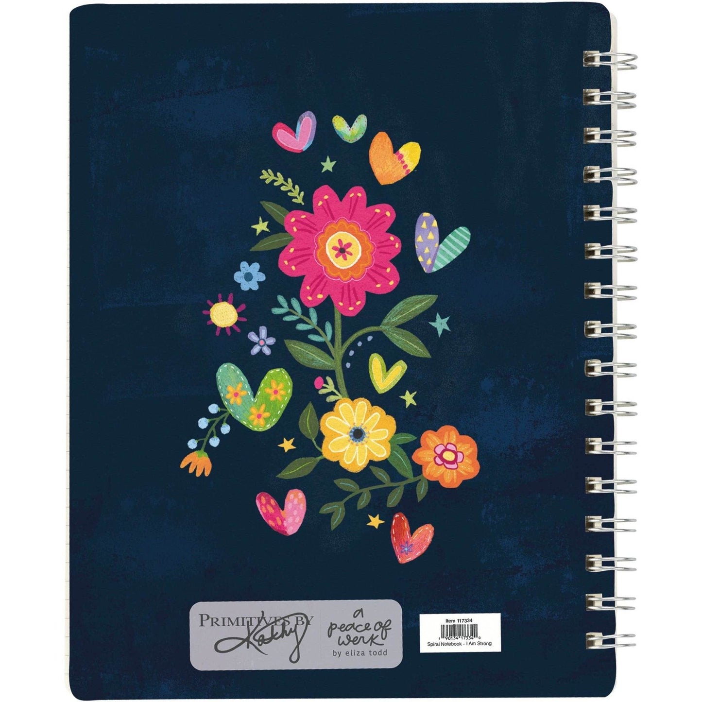 I Am Strong Spiral Notebook - 7 Semicolon Couture