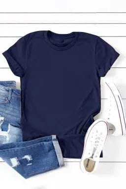 Short Sleeve Women Shirt - 7 Semicolon Couture