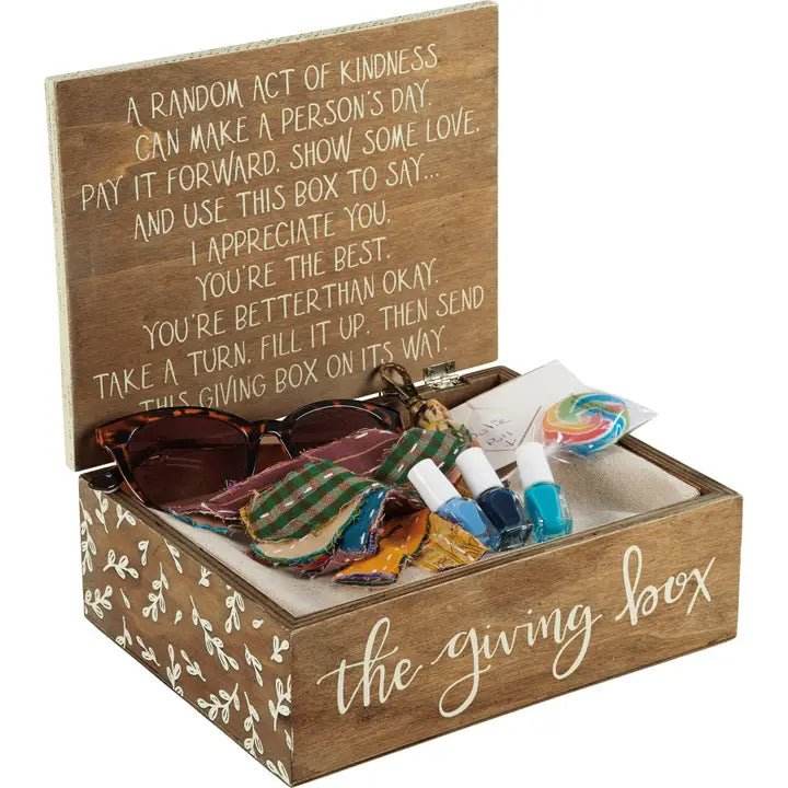 Pay it Forward Gift- The Giving Box - 7 Semicolon Couture