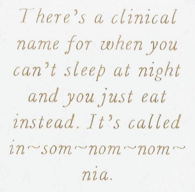 "There's a clinical name for..." funny Magnet - 7 Semicolon Couture
