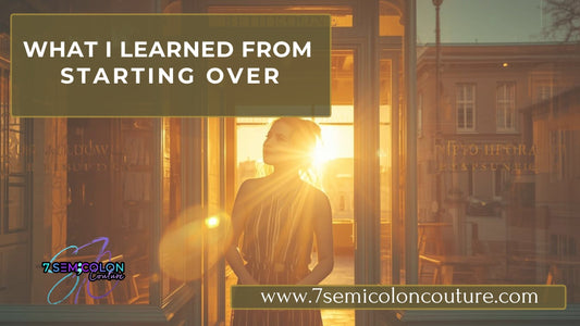 What I Learned from Starting Over