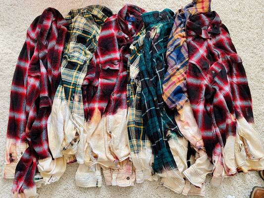 Bleached flannels