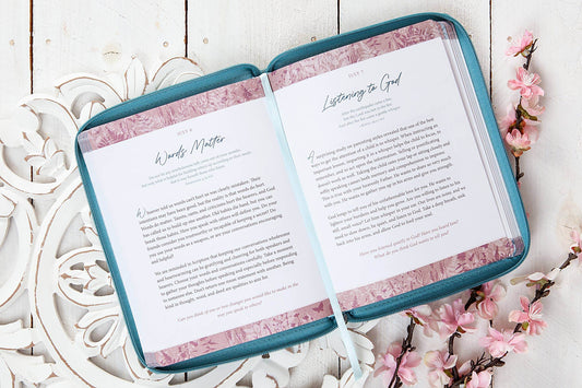 Zippered Devotional for Women- Strength for Today - 7 Semicolon Couture