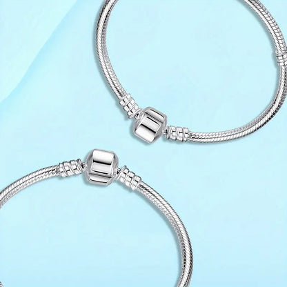 925 Simple Bead Bracelet