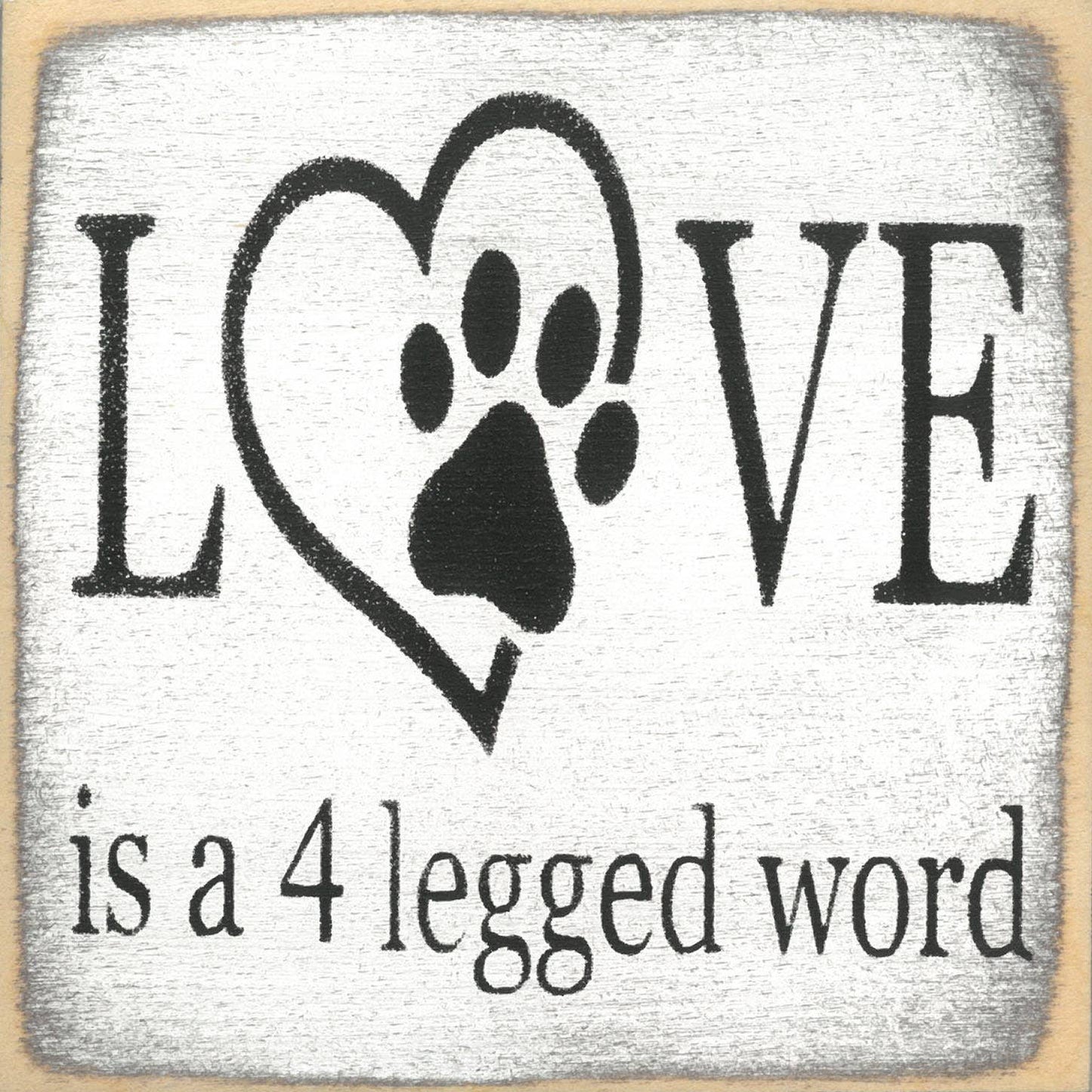 5X5-Four Legged Word-SIGN