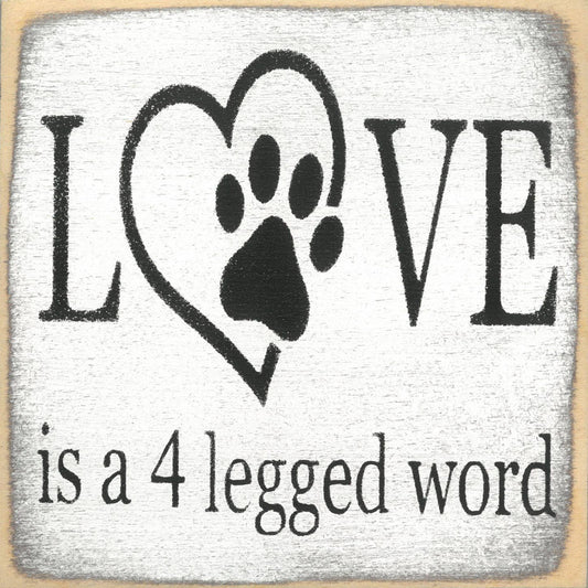 5X5-Four Legged Word-SIGN