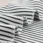 Striped Print Ribbed Knit Sleeveless Top - 7 Semicolon Couture