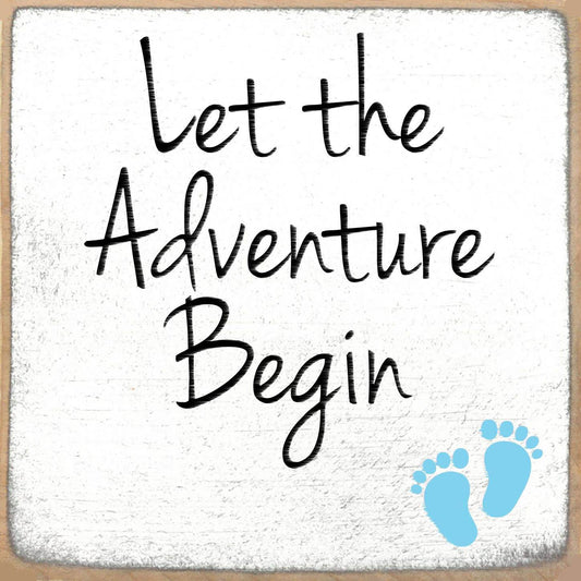 5x5- Adventure boy- Sign - 7 Semicolon Couture