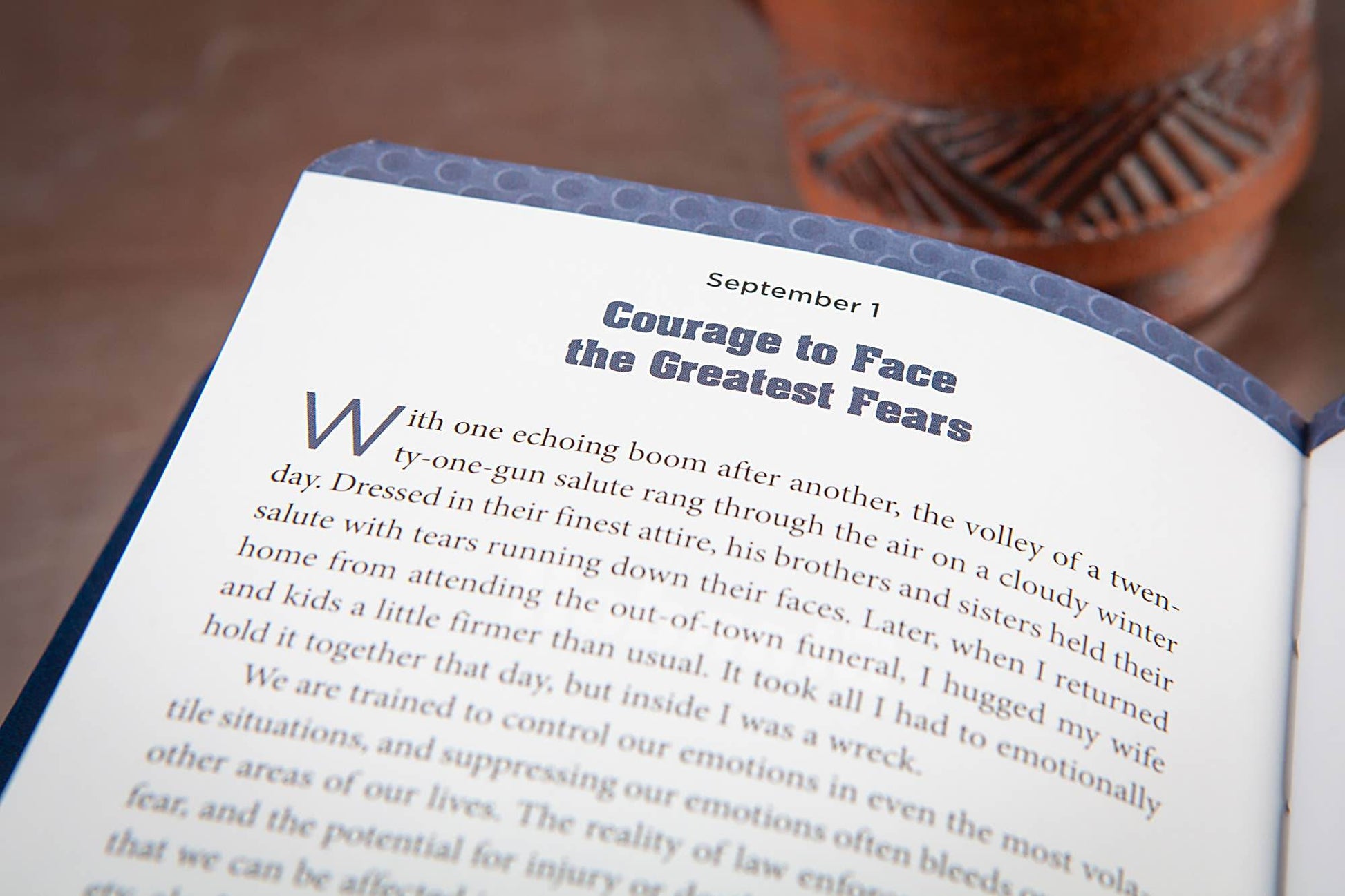 Devotional for Law Enforcement- Behind the Badge - 7 Semicolon Couture
