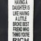 10x20- HAVING A DAUGHTER - Sign