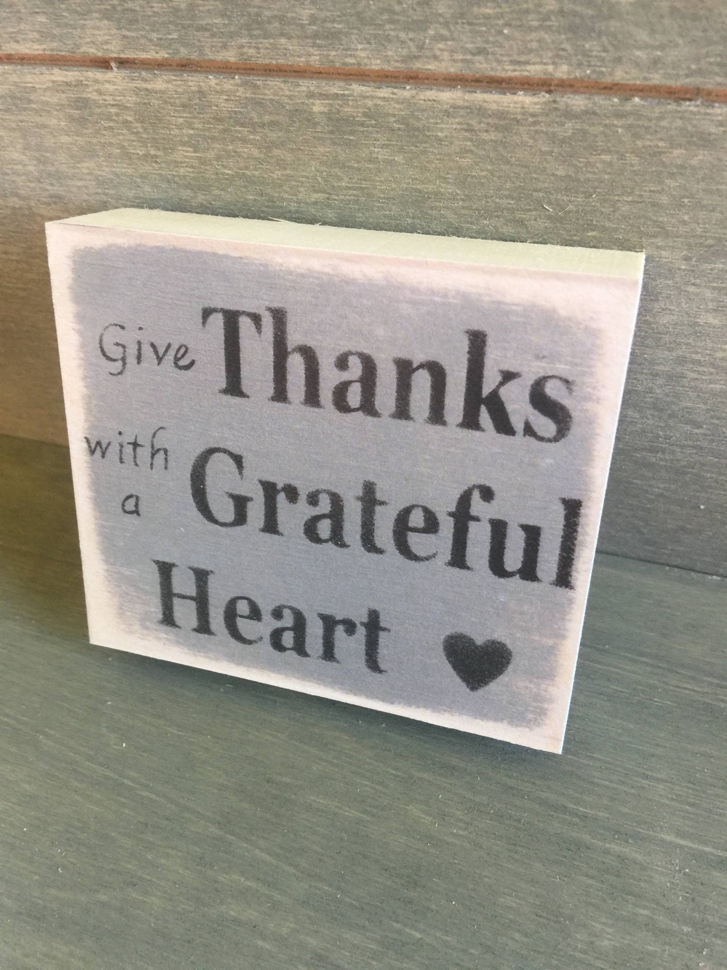 3X3-Grateful Heart SIGN