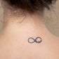 Kindness (Infinity Loop) Temporary Tattoo (pkg/3)