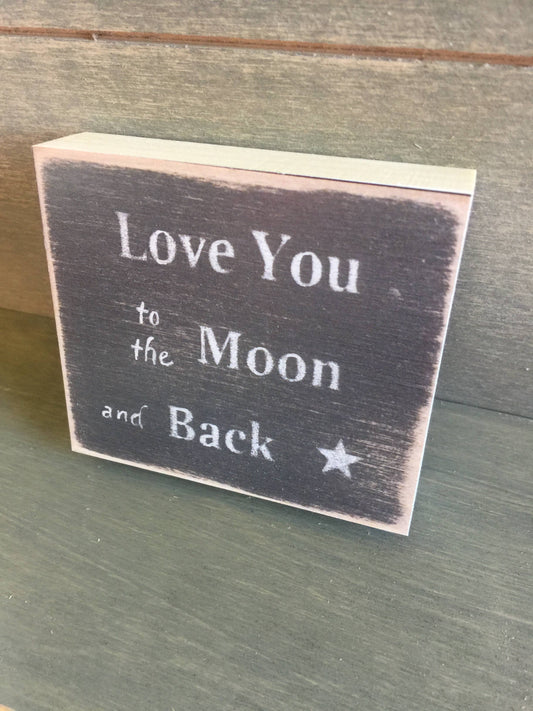 3X3-Moon And Back-Sign