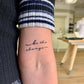 Be The Change Manifestation Tattoo (pkg/3)