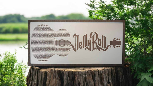 Jelly Roll, Winning Streaks Guitar Framed Lyrics - 7 Semicolon Couture