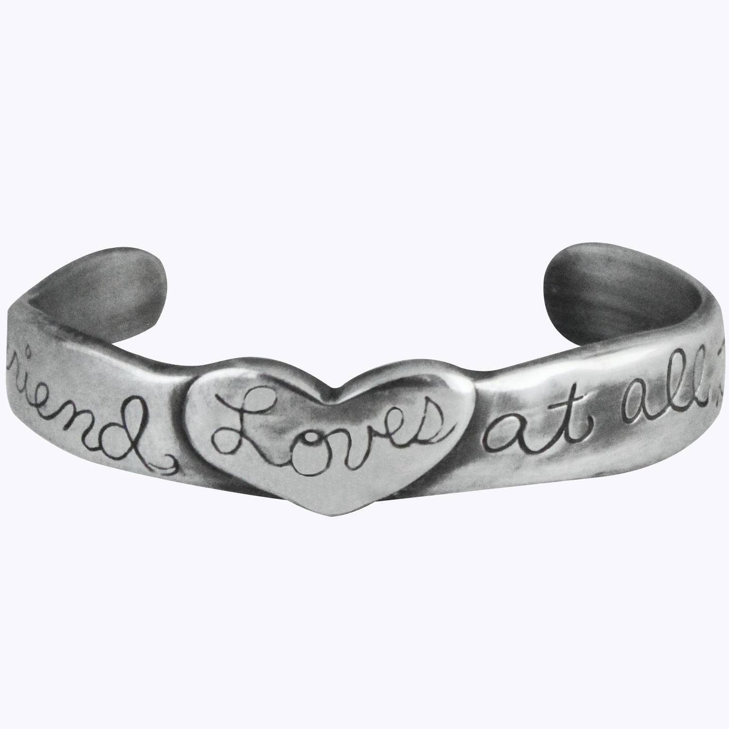 A Friend Loves Cuff Bracelet - 7 Semicolon Couture