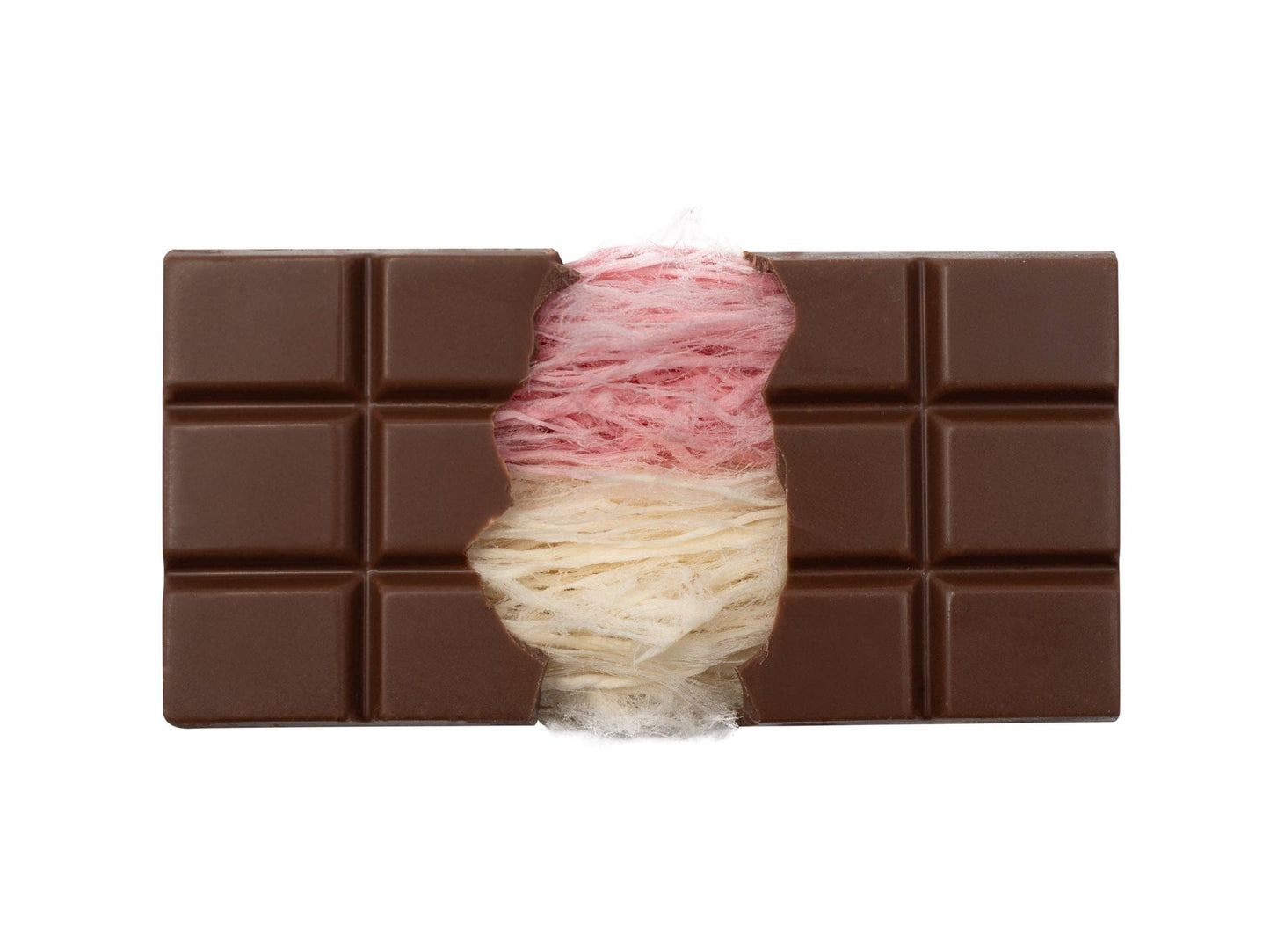 Malak Angel Hair Milk Chocolate with Pistachio & Cotton Candy - 65gr