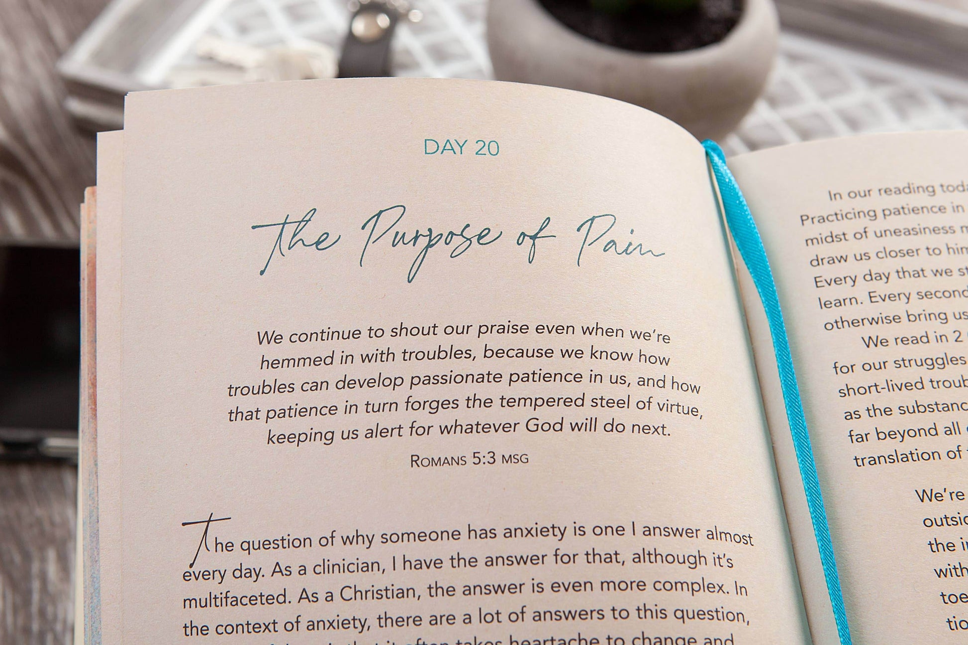Devotional- Dear Anxiety, Let's Break Up - 7 Semicolon Couture