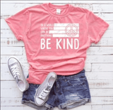 BE KIND FLAG T - SHIRT - 7 Semicolon Couture