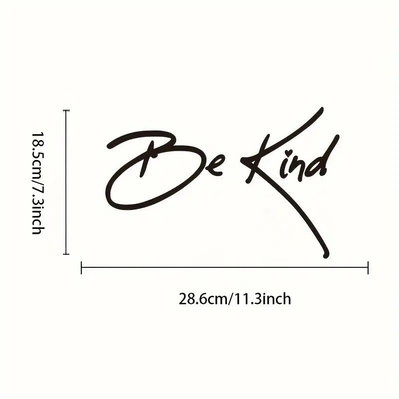 Be Kind Vinyl - 7 Semicolon Couture